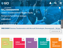 Tablet Screenshot of gcicom.net